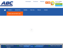 Tablet Screenshot of abc-banden.nl